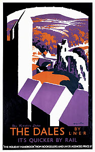 10174284
&copy; NRM - Pictorial Collection
'The Dales�, LNER poster, 1923-1947.
