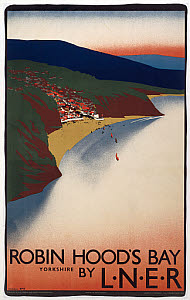 10175992
&copy; NRM - Pictorial Collection
�Robin Hood's Bay�, LNER poster, 1923-1947.