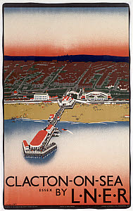 10175993
&copy; NRM - Pictorial Collection
�Clacton-on-Sea�, LNER poster, 1923-1947.