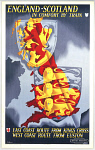 10171396
'England - Scotland in Comfort by Train', BR poster, 1948-1965.