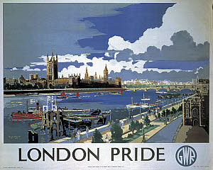 10173997
&copy; NRM - Pictorial Collection
�London Pride�, GWR poster, 1946.