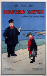 10170698
�Milford Haven - Where Fish Comes From�, GWR poster, c 1925.