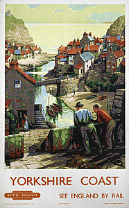 10175599
&copy; NRM - Pictorial Collection
�Yorkshire Coast�, BR poster, 1948-1965.