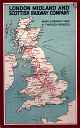 10172148
Main and branch lines & through services, LMS poster c.1930s.
