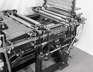 10233147
&copy; Science Museum
Wharfedale 2 colour cylinder press c.1870.