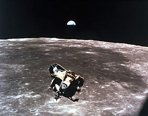 10299103
&copy; NASA
Ascent stage of the Apollo 11 Lunar Module, 21st July 1969.
