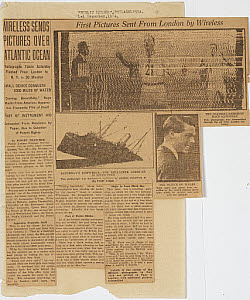 10422707
�Wireless Sends Pictures Over Atlantic Ocean�, USA, 1 December 1924.