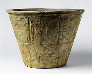 10326214
&copy; Science Museum
Early Egyptian water clock, 1415-1380 BC.