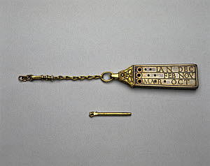 10320517
&copy; Science Museum
Pocket sundial, Saxon, 10th century.