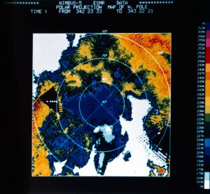 10299218
&copy; NASA
Temperatures over the Arctic, 1973.