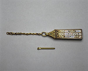 10320518
&copy; Science Museum
Pocket sundial, Saxon, 10th century.