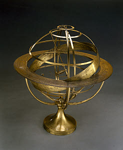 10194519
&copy; Science Museum
Armillary sphere, 1731.