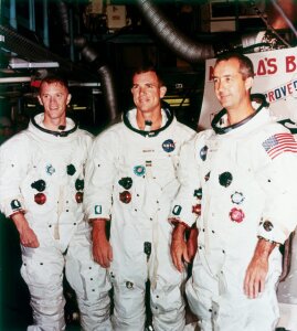 10298923
&copy; NASA
Apollo 9 astronauts, 1968.