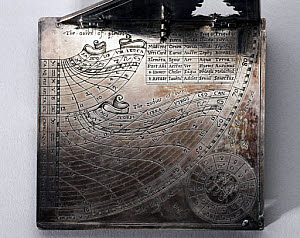 10326426
&copy; Science Museum
Quadrant sundial, English, c 1570.