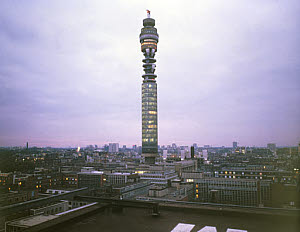 10257242
Post Office Tower, London, c 1970s.