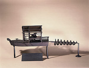 10191447
&copy; Science Museum
Model �Comet� corn mill, 1753.
