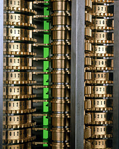 10303348
&copy; Science Museum
The figure wheels of Babbage's Difference Engine No 2, 1991.