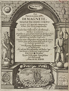 10419150
&copy; Science Museum Library
Title page from �De magnete�, 1628.