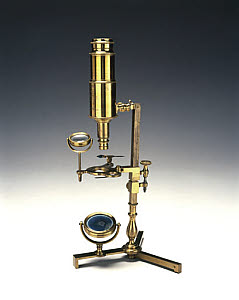 10311564
&copy; Science Museum
Joseph Priestley's microscope, 1767.