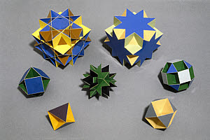 10302668
&copy; Science Museum
Uniform Polyhedra, c 1965.