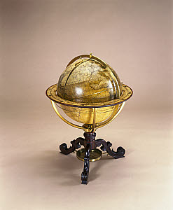 10211969
&copy; Science Museum
Terrestrial globe, 1766.