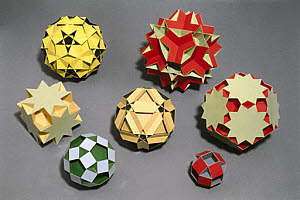 10302674
&copy; Science Museum
Uniform Polyhedra, c 1965.