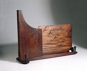 10314077
&copy; Science Museum
Apparatus to show the path of a projectile, 1762.