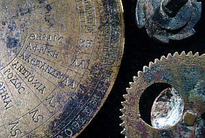 10306286
&copy; Science Museum
Parts of a portable sundial-calendar, Byzantine, c 520 AD.
