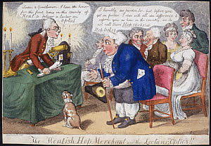 10198206
'The Kentish Hop Merchant and the Lecturer on Optics', 1809.