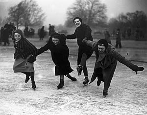 10308615
&copy; NMeM Daily Herald Archive
Novice ice skaters, 27 January 1933.