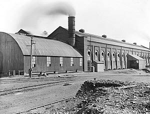 10444524
&copy; National Railway Museum
Boiler house at Formby power station, Merseyside, c 1928.