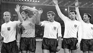 10467024
&copy; Manchester Daily Express
England squad, World Cup, July 1966.