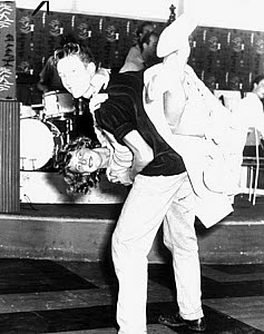 10250239
&copy; NMeM Daily Herald Archive
Jive dancing at Butlin's Holiday Camp, c 1958