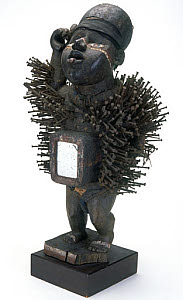 10285149
&copy; Science Museum
A male fetish figure from the Congo, central Africa, c 1880-1920.