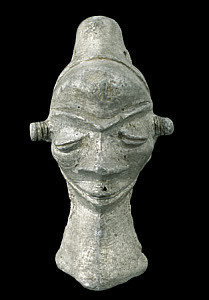 10452450
&copy; Science Museum
Amulet in the shape of a head, Zairean.
