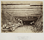 10446853
&copy; National Railway Museum
Metropolitan Railway under construction, London, c 1867.