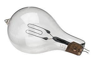 10462954
&copy; Science Museum
Maxim light bulb, c 1883.