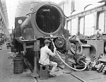 10444255
&copy; National Railway Museum
Erecting shop at Horwich works, Lancashire, August 1919.