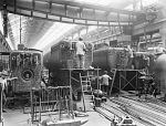 10444257
&copy; National Railway Museum
Erecting shop at Horwich works, Lancashire, August 1919.