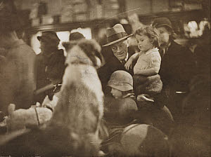 10461357
&copy; NMeM Daily Herald Archive
Christmas shopping scenes at Selfridges, London, 19 December 1933.