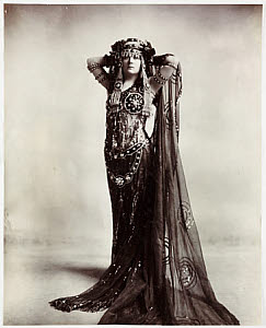 10440658
&copy; NMeM - Kodak Collection
Woman dressed in an Egyptian-style costume, c 1900.