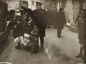 10461359
&copy; NMeM Daily Herald Archive
Christmas shopping rush, London, 20 December 1933.