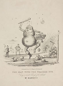 10417868
&copy; Science Museum Pictorial
�The Man with the Weather Eye�, 1840s.