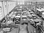 10444271
&copy; National Railway Museum
Motor vehicles at Newton Heath, Greater Manchester, 10 December 1919.