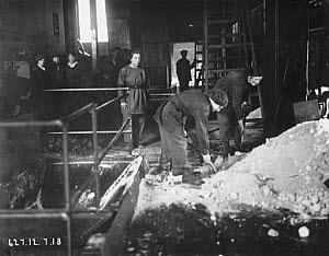 10318479
&copy; Science Museum Archive
Women workers, Gretna munitions factory, Scotland, 1918.