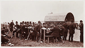 10428581
&copy; NMeM - Kodak Collection
Policemen at Hendon Aerodrome, North London, 1911.