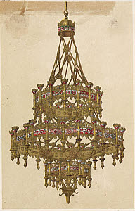 10422085
&copy; Science Museum Pictorial
Chandelier, 1862-1863.