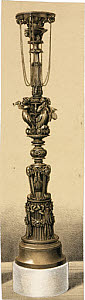 10422087
&copy; Science Museum Pictorial
Gas lamp, 1862-1863.