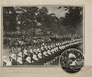 10458787
&copy; TBC / Royal Photographic Society
'The Royal Progress of Their Majesties...', London, 23 June 1911.