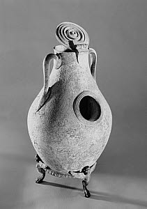10182390
Replica of a copper and bronze Roman water-
